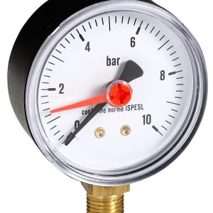 Pressure Gauge 6 bar 1/4" x 63mm